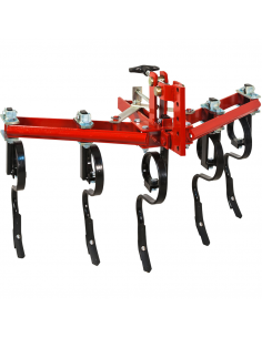Cultivador extensible auto-regulable 5 brazos flexibles