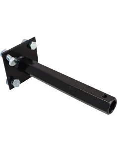 Juego ejes fijos rueda neumática y metálica hexágono 26mm