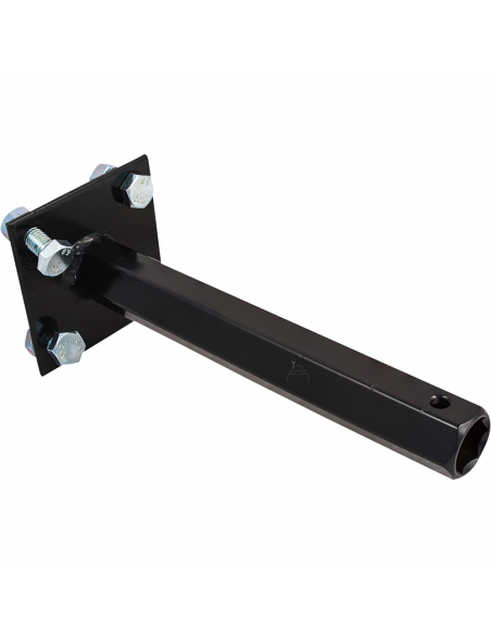 Juego ejes fijos rueda neumática y metálica hexágono 26mm