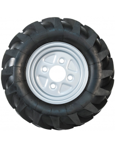 Juego ruedas neumáticas sin ejes 400 x 10