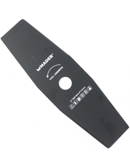 Disco desbrozadora 2 puntas Ø 300 mm 2.4 mm grosor chapa