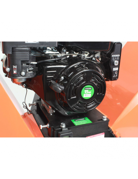 Biotrituradora agrícola para hojas y ramas 6.5CV 100mm Mader