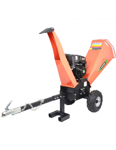 Biotrituradora agrícola para hojas y ramas 6.5CV 100mm Mader