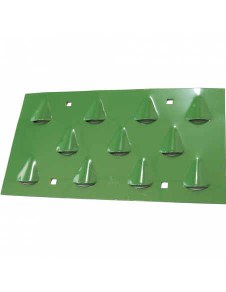 Chapa retenedora paja boca rana empacadora John Deere