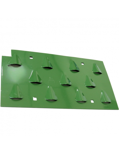 Chapa retenedora paja boca rana empacadora John Deere con rebaje