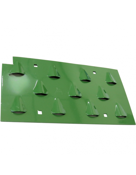 Chapa retenedora paja boca rana empacadora John Deere con rebaje