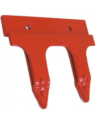 Dedo doble desmontable segadora  Gaspardo FBR agujeros roscados 13013270