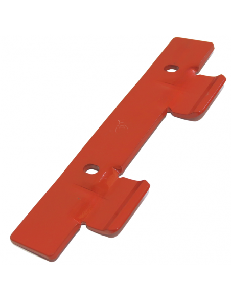 Guia doble sierra segadora Gaspardo 2 agujeros fijación