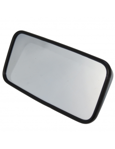 Espejo retrovisor 372 x 185 mm varilla Ø 17 mm curvo