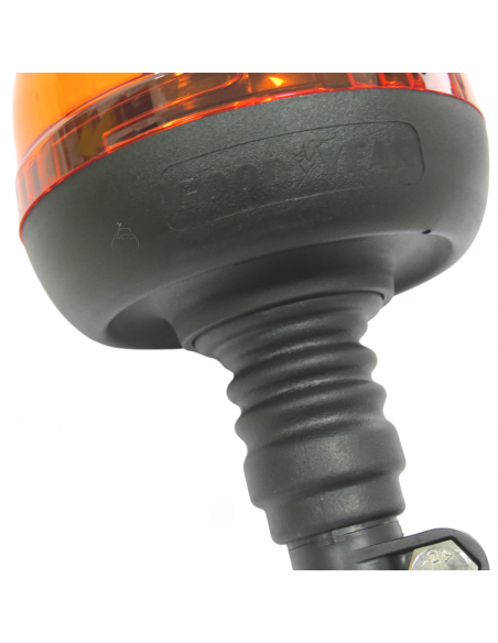 Rotativo tubular flexible Good Year 12/24v con tornillo sinfín