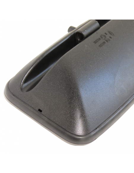 Espejo retrovisor 372 x 184 mm varilla Ø16-18 mm curvo