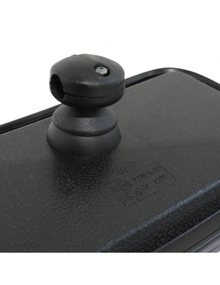 Espejo retrovisor 320 x 187 mm varilla Ø 16-18 mm curvo homologado 