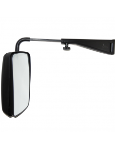 Espejo retrovisor 380 x 200 mm con soporte telescópico derecho