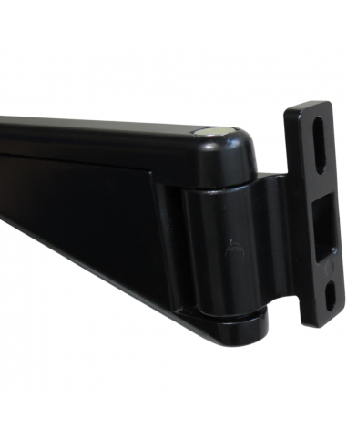 Espejo retrovisor 380 x 200 mm con soporte telescópico derecho