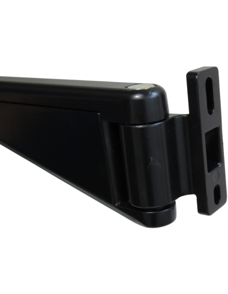 Espejo retrovisor 380 x 200 mm con soporte telescópico derecho