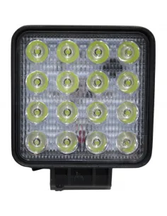 Faro de Trabajo Cuadrado de 16 Leds 106x106x35