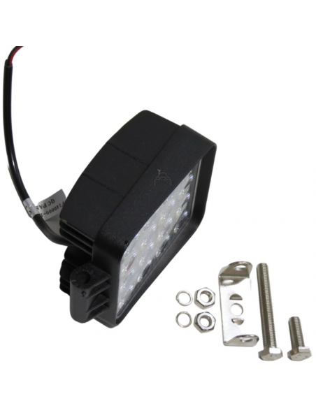 Faro de Trabajo Cuadrado de 16 Leds 106x106x35