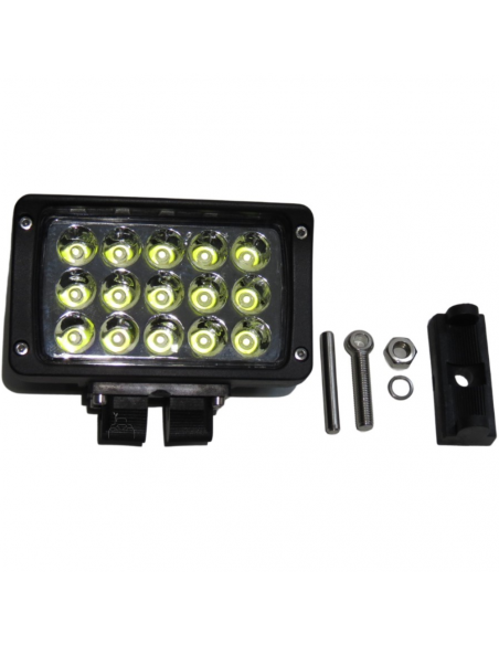 Faro de Trabajo Rectangular de 15 Leds 159x95x40