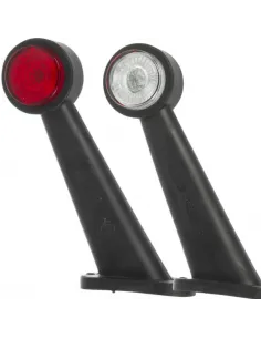 Luz de Galibo izquierda led con Brazo Recto 50x95x190 mm