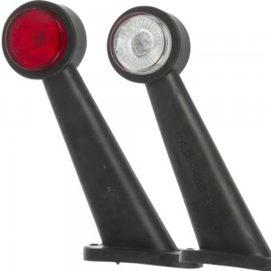 Luz de Galibo izquierda led con Brazo Recto 50x95x190 mm