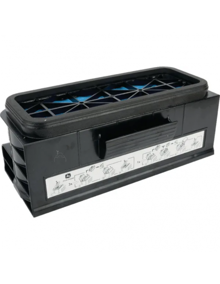 Filtro de Aire Motor Tractores John Deere 6105M, 6110M, 6115M, 6120M, 6125M, 6130M, 6105R, 6110R, 6115R, 6120R, 6125R Y 6130R