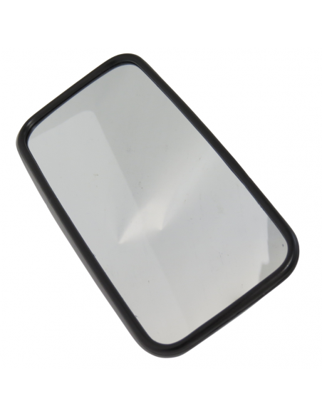 Espejo retrovisor curvo tractor 372x185mm para varilla Ø17mm