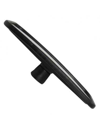 Espejo retrovisor curvo tractor 372x185mm para varilla Ø17mm