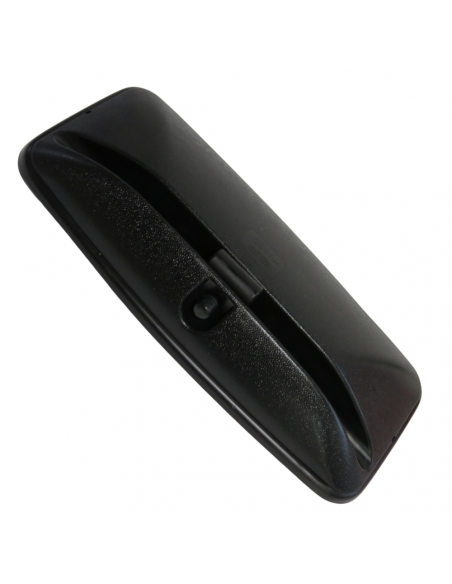 Espejo retrovisor 425 x 204 mm varilla Ø16-18 mm curvo