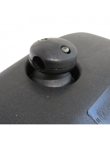 Espejo retrovisor 379 x 192 mm varilla Ø 16 -18 curvo homologado