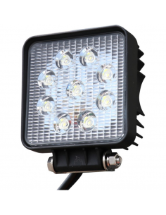 Faro LED de trabajo 9 Leds 1750 Lumens