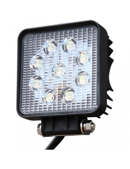 Faro LED de trabajo 9 Leds 1750 Lumens