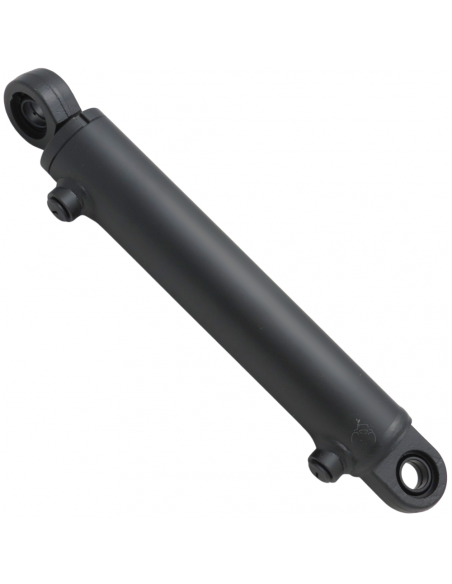 Cilindro hidráulico dirección tomas alineadas tractor Fiat, Ford, New Holland