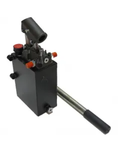 Bomba Hidráulica manual 25cc doble efecto con depósito de 3 litros