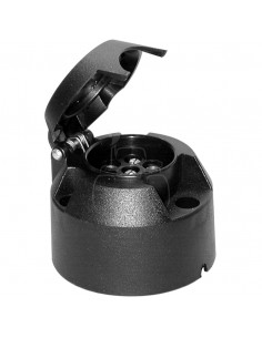 ENCHUFE DE PLÁSTICO 7 POLOS CONEXIÓN CON CLAVIJA 12V