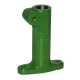 Eje de entrada bomba hidráulica 123 mm John Deere T22914