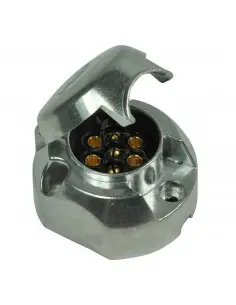 ENCHUFE DE ALUMINIO 7 POLOS