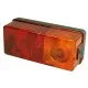Piloto trasero derecho con clips - 170 x 75 mm Case, John Deere 3145943R91