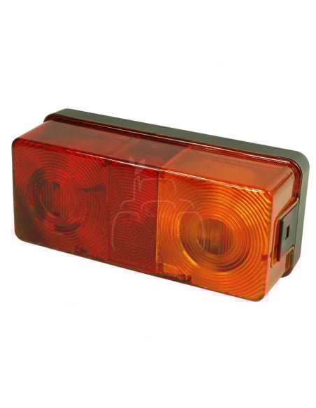 Piloto trasero derecho con clips - 170 x 75 mm Case, John Deere 3145943R91