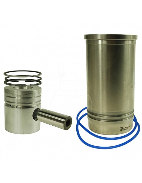 Juego camisa, pistón y segmentos Ø 102 mm Zetor 69110099
