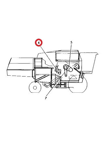 Correa Trapezoidal Elevador de Grano