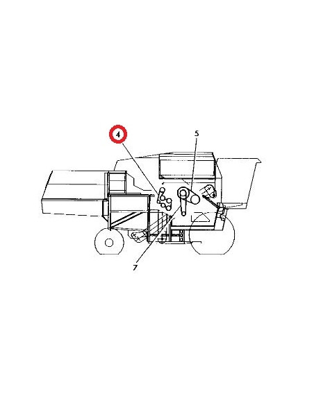 Correa Trapezoidal Elevador de Grano