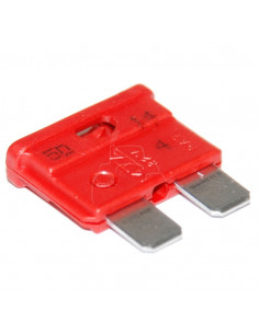 FUSIBLE STD CLAVIJAS PLANAS 10A - ROJO - 25 PZAS