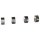 Juego de casquillos de biela 0.010'' - 0.25 mm - 4 cil Ford 81815751