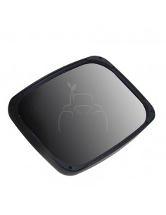 Espejo retrovisor 328 x 238 mm varilla Ø 22 mm curvo