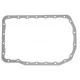 Junta de cárter 3 cilindros L 529 x 350 x 1.4 mm Ford 87295239