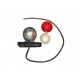 Luz gálibo Led 100 x 48 x 81,5 mm soporte de goma