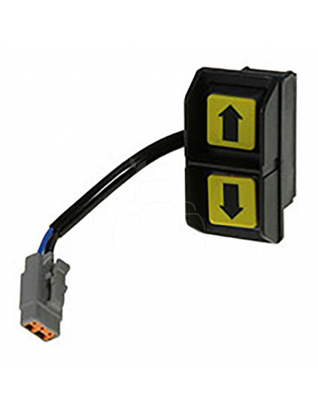 Botón pulsador de doble guardabarros enganche arriba abajo 84320254