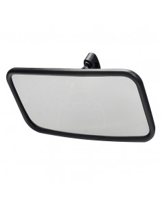 Espejo retrovisor 355 x 168 mm varilla Ø 18 mm curvo