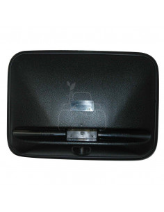 Espejo retrovisor 230 x 300 mm varilla Ø 18 mm plano