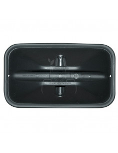 Espejo retrovisor 360 x 210 mm varilla Ø 20 mm curvo